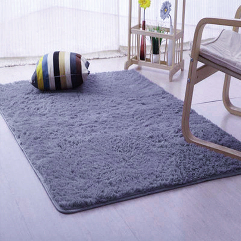 Anti-Skid Shaggy Area Fluffy Rug Bedroom Living Dining Room Carpet Floor Mat