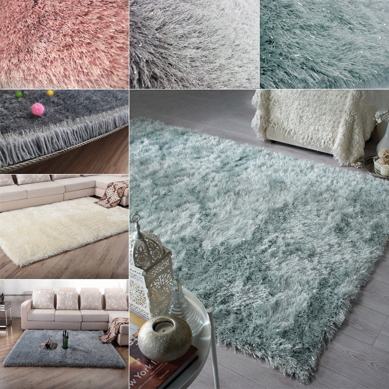 6cm Thick Large Soft Fluffy Floor Rug Shaggy Area Rug Mat