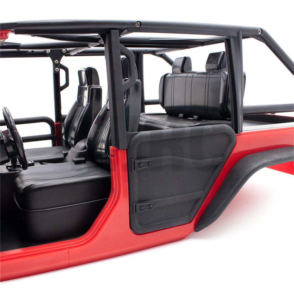 Front & Rear Tube Rail Door for 1:10 Jeep Wrangler