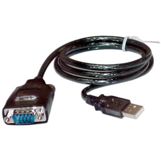 205146 - USB TO RS-232(SERIAL) ADAPTER 1F USB CABLE A MALE-DB9M