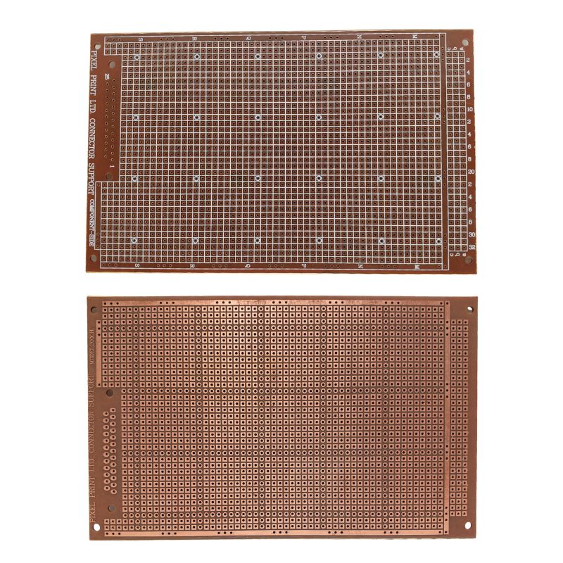 880-330507 - PCB ETCHED SS 4X6IN 1 HOLE PAD POWER BUS COPPER 0.1IN PITCH