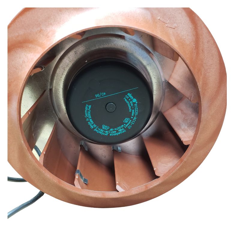 R1G225-AC13-10 - IMPELLER MOTORIZED 48VDC 68W 8.9INX3.5 ROUND WITH WIRE