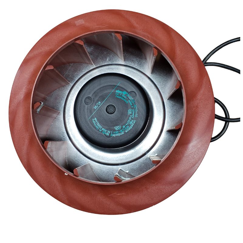 R1G225-AC13-10 - IMPELLER MOTORIZED 48VDC 68W 8.9INX3.5 ROUND WITH WIRE
