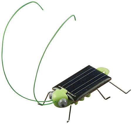 CIC21-670 - SOLAR POWERED HOPPING GRASSHOPPER