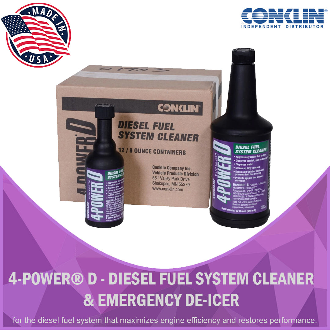 4-Power? D - Diesel Fuel System Cleaner & Emergency De-Icer