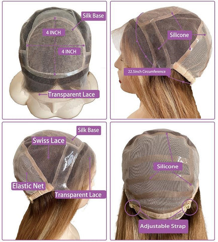 silk top medical silicone lace front cap full lace wigs for women stucture diagram