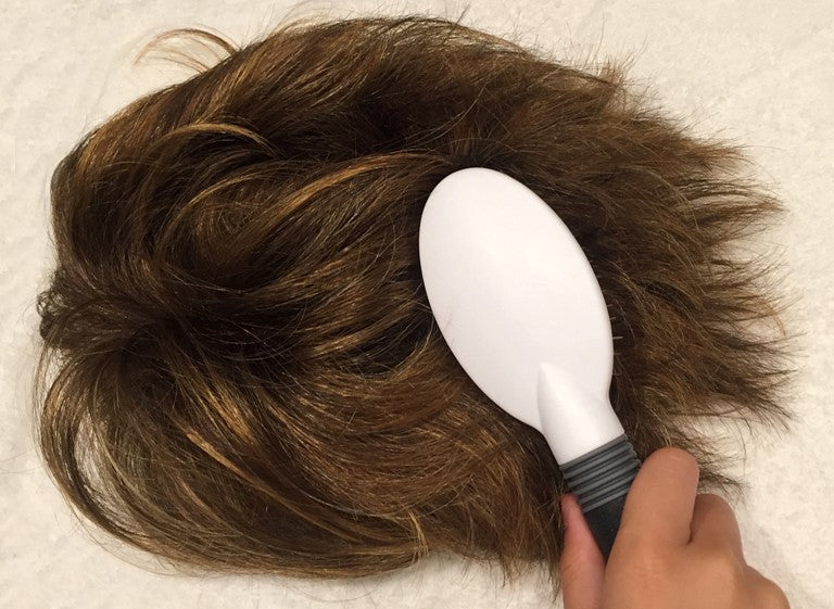 how to care for a toupee brush the hair toupee brilliantwigs