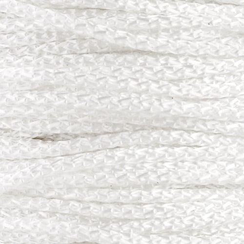  2.2mm String/Cord for Blinds and Shades - White - Soft Braid for Vertical Blinds & Pull Cords 