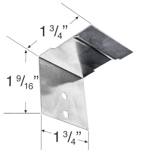  Hunter Douglas Side Mount Bracket for Cellular and Pleated Shades with a 1 7/8" Wide Headrail 