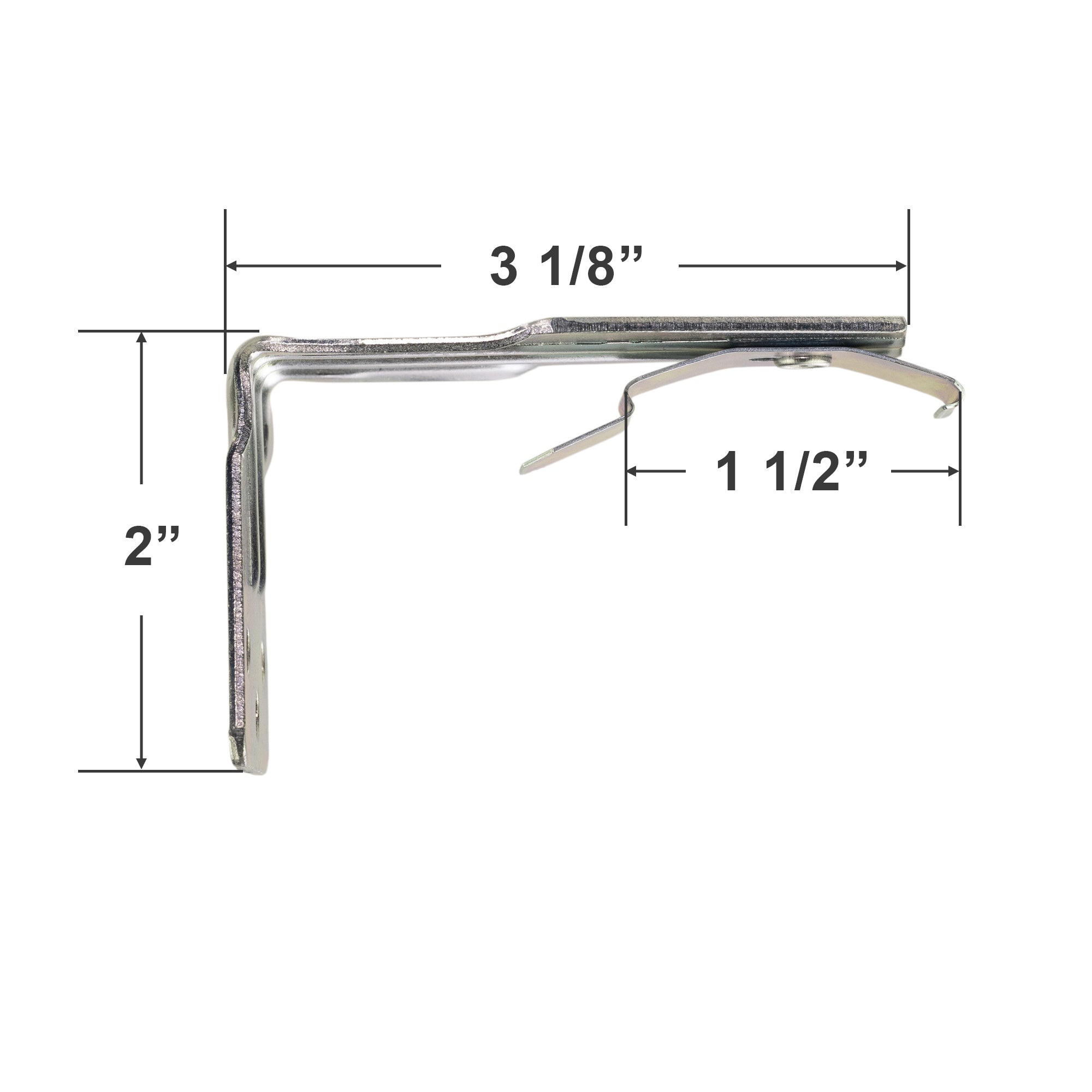  Hunter Douglas Mounting Bracket for Outside Mount PermAlign and PermaTrak Vertical Blinds 