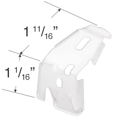  Hunter Douglas 1 11/16" Mounting Bracket for Cellular Shades With the Common Headrail 