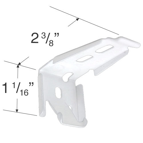  Hunter Douglas 2 3/8" Mounting Bracket for Cellular Shades With the Common Headrail 