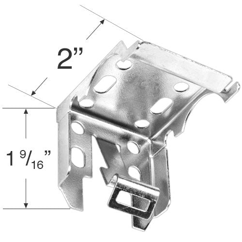  Levolor and Kirsch Mounting Bracket for Cordless and Cord Loop Operated Cellular Shades 