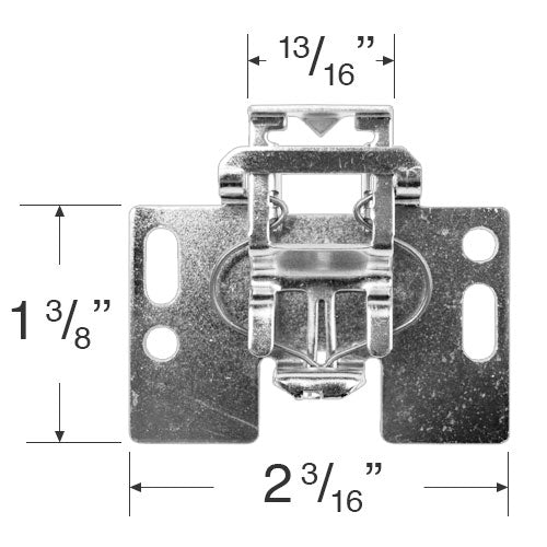  Levolor Mark 1 Mounting Bracket for Inside Mount Mini Blinds 