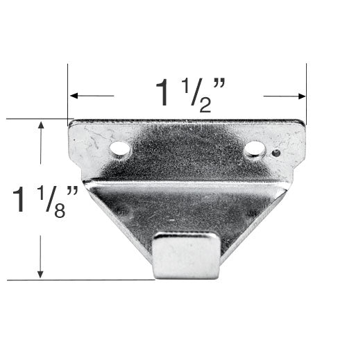  Rollease R-Series R8 Cassette Mounting Brackets for Roller Shades - CRUBKT 