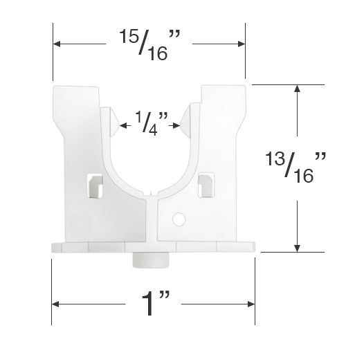  Easy Glide Cradle for Cord Loop Operated Cellular Honeycomb Shades 