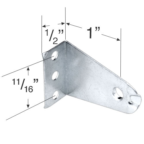  Metal Hold Down Bracket for 1" Blinds 