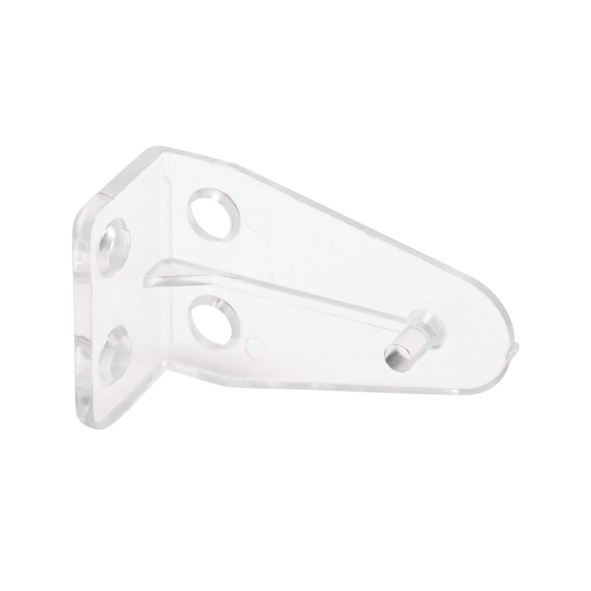  Plastic Hold Down Bracket with Integrated Pin for 1" Mini Blinds 