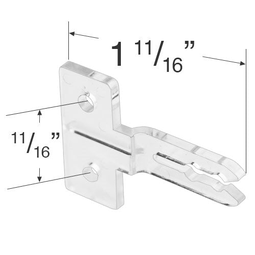  Hunter Douglas Hold Down Bracket for Wood Blinds 