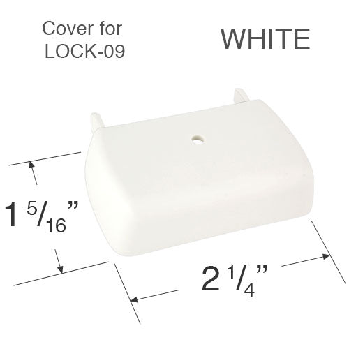  Comfortex Cord Lock Cover for Cellular Honeycomb Shades - 1 7/8" Wide Headrails 