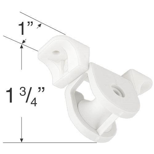  Heavy Duty Cord Idler Pulley for Roman and Woven Wood Shades 