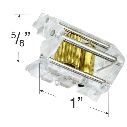  Snap In Cord Lock Mechanism for 1" Mini Blinds 