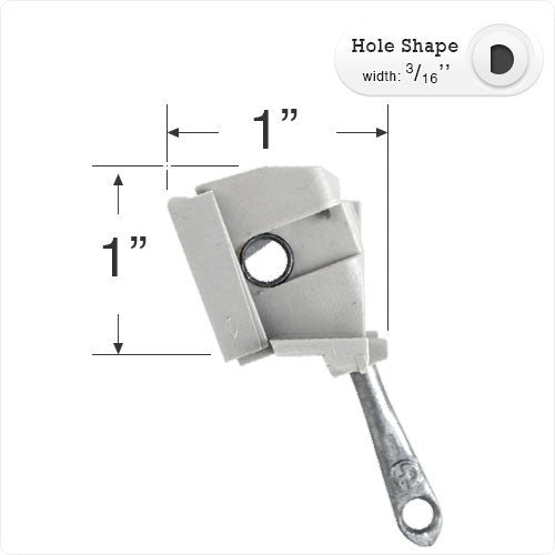  Hunter Douglas Wand Tilt Mechanism for 1" Aluminum Mini Blinds 