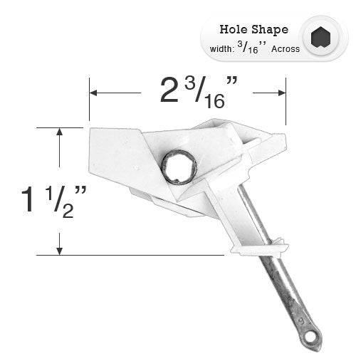  Hunter Douglas Low Profile Wand Tilt Mechanism for Horizontal Blinds 