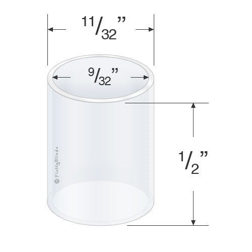  Levolor Tilt Mechanism Sleeve for Horizontal Blinds 