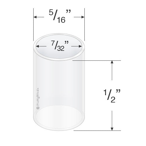  Tilt Mechanism Sleeve for Horizontal Blinds 