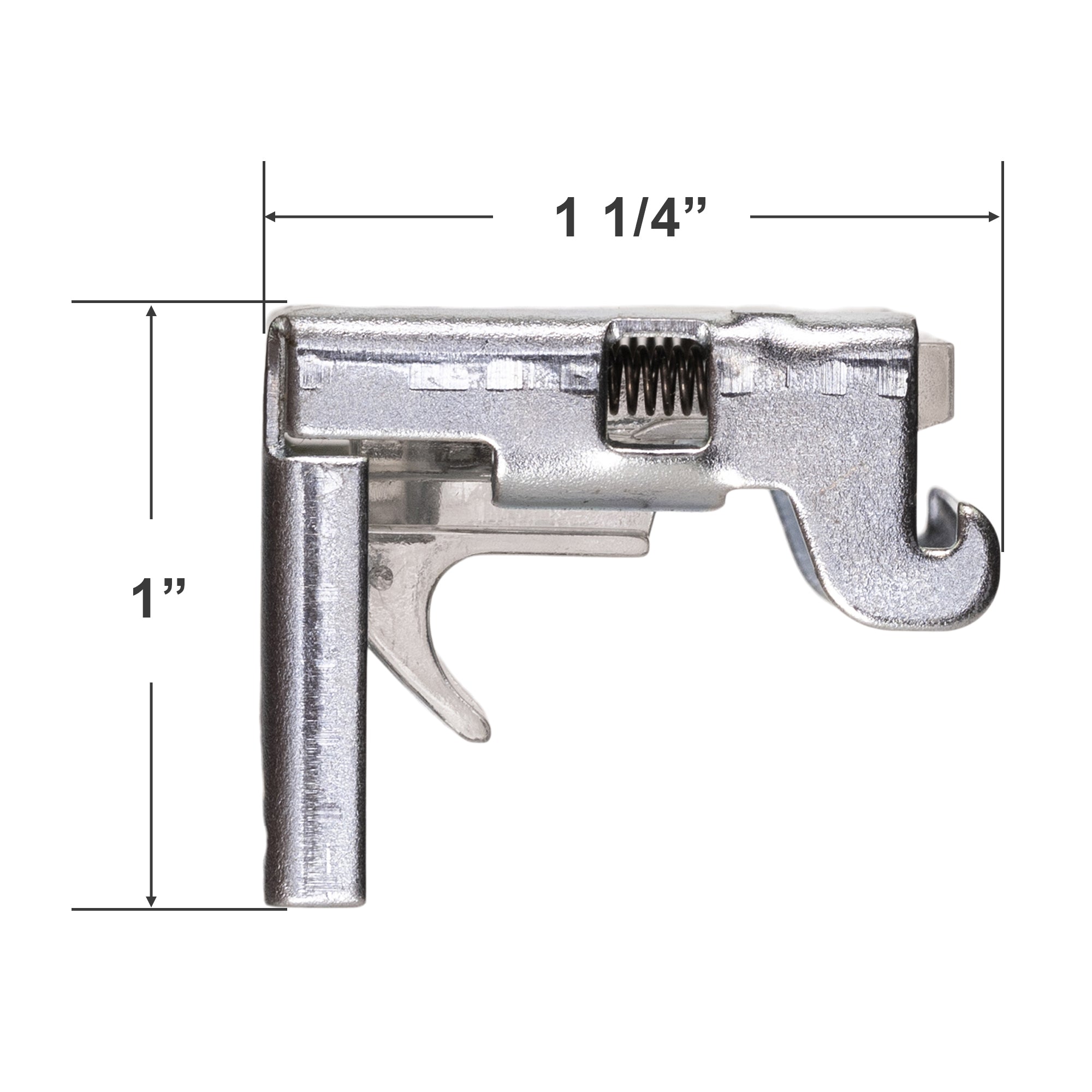  3 Day Blinds Spring Loaded Mounting Bracket for Mini Blinds with a 1" by 1" Headrail 