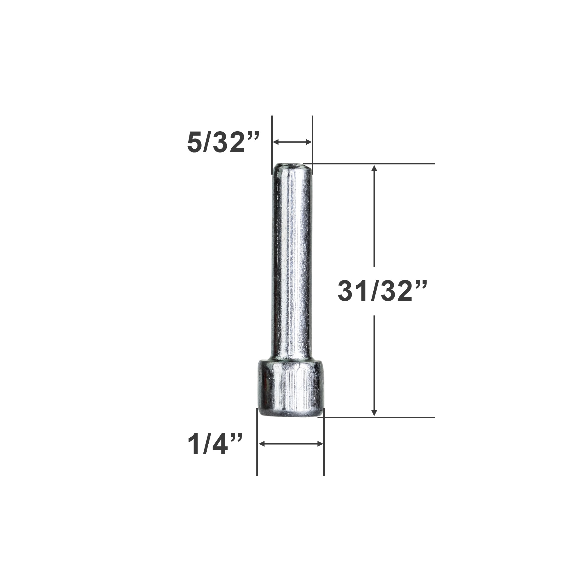  Metal Hold Down Bracket Pin for 2" Blinds 