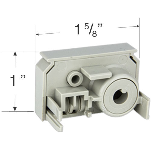  Decomatic Control End Set for Cord & Bead Chain Operated Vertical Blinds 