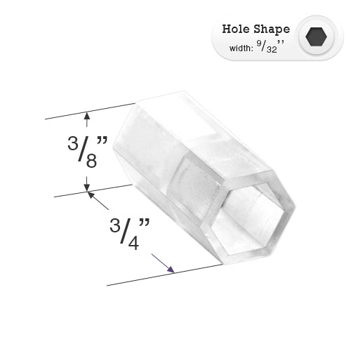  Plastic Wand Connector - Add Additional Length to Hard to Reach Horizontal Blind Wands 