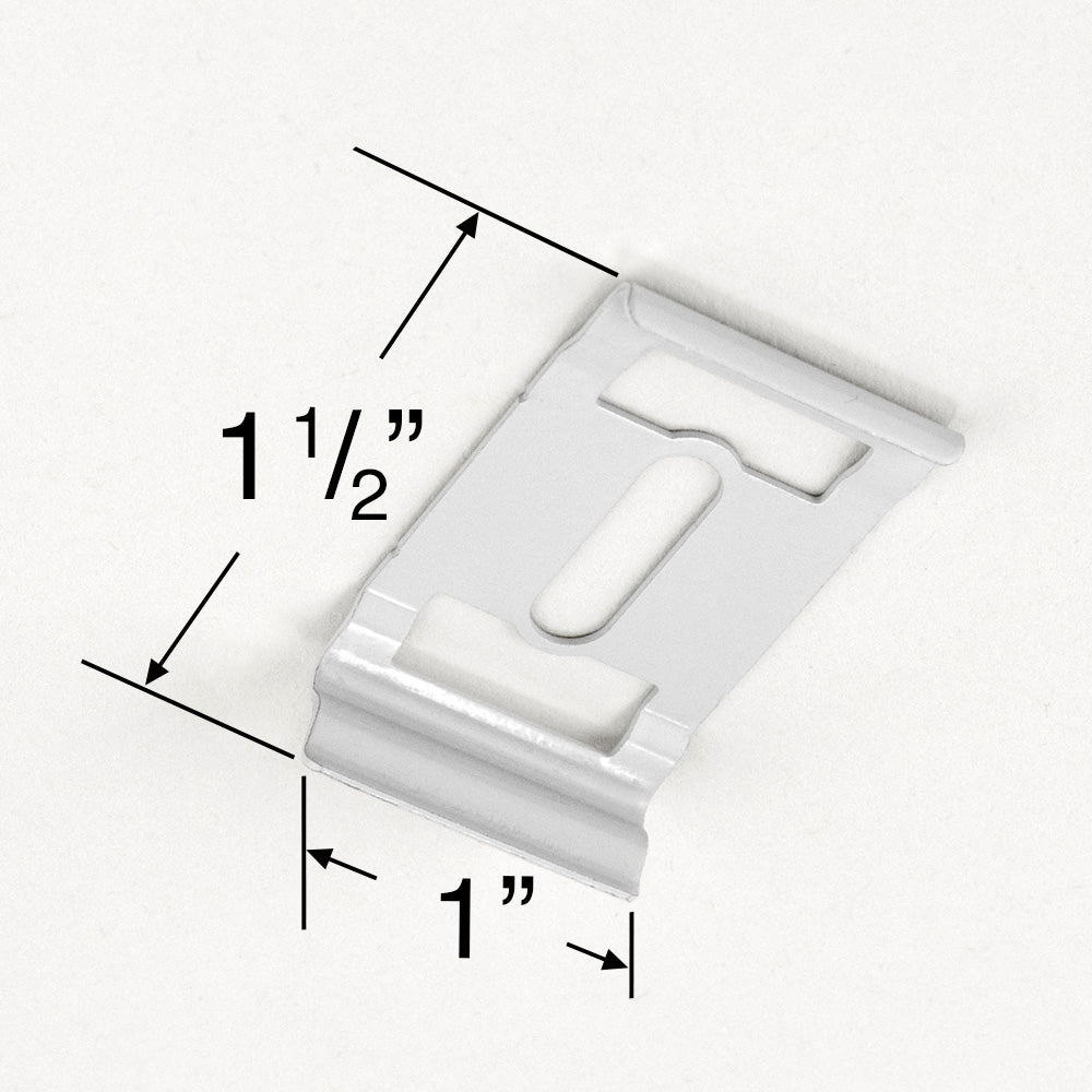  Graber and Bali Mounting Bracket for Panel Track Blinds with Two or Three Panels 