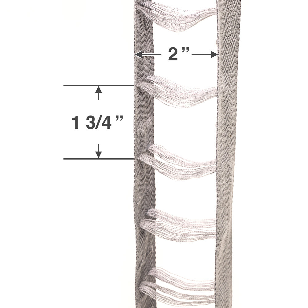  Cloth Tape Ladder for 2" Horizontal Wood, Faux Wood and Venetian Blinds - 1 1/2" Wide Tape 