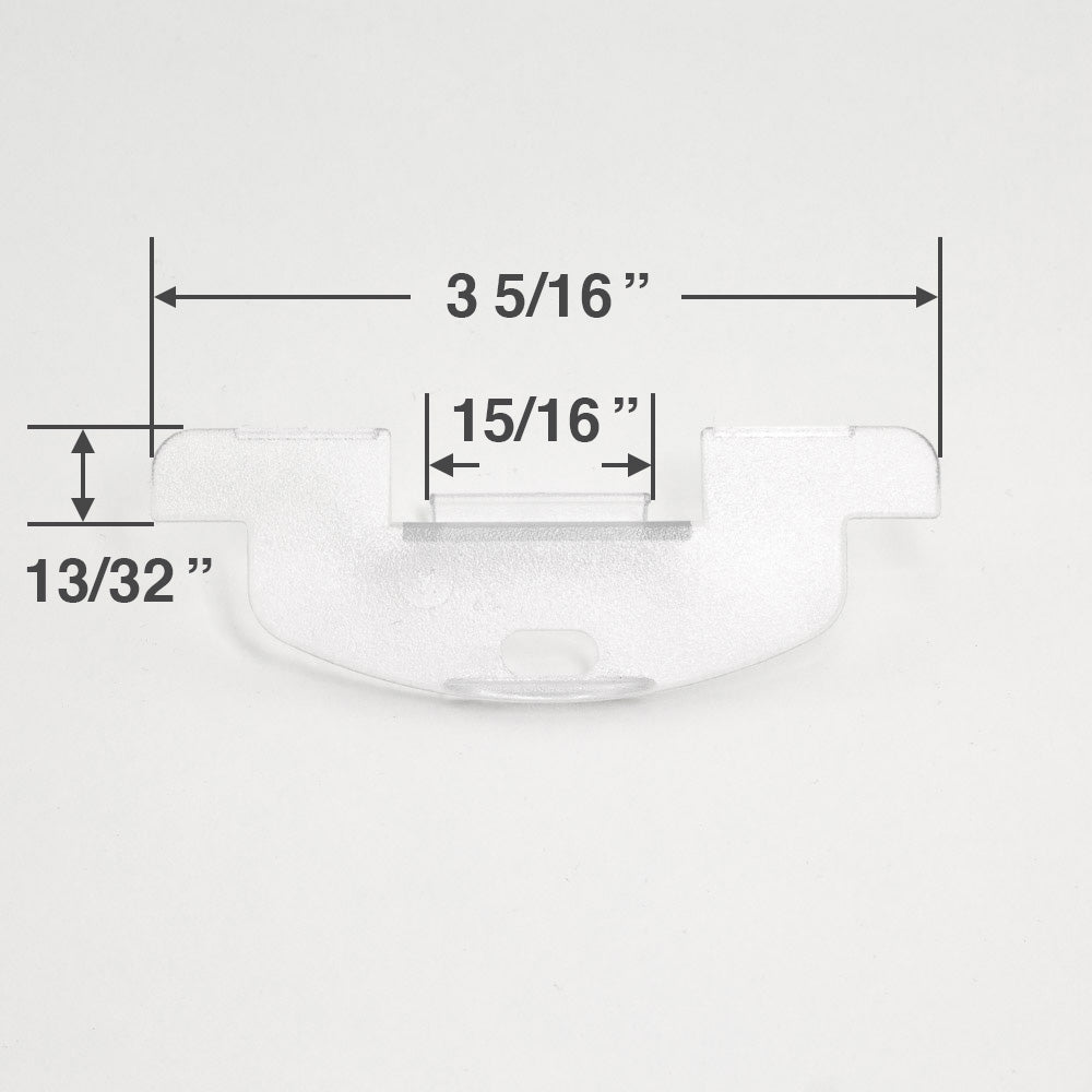  Hunter Douglas Bottom Rail Handle for Cordless LiteRise Cellular Shades with a 1 7/8" Rectangular Bottom Rail 