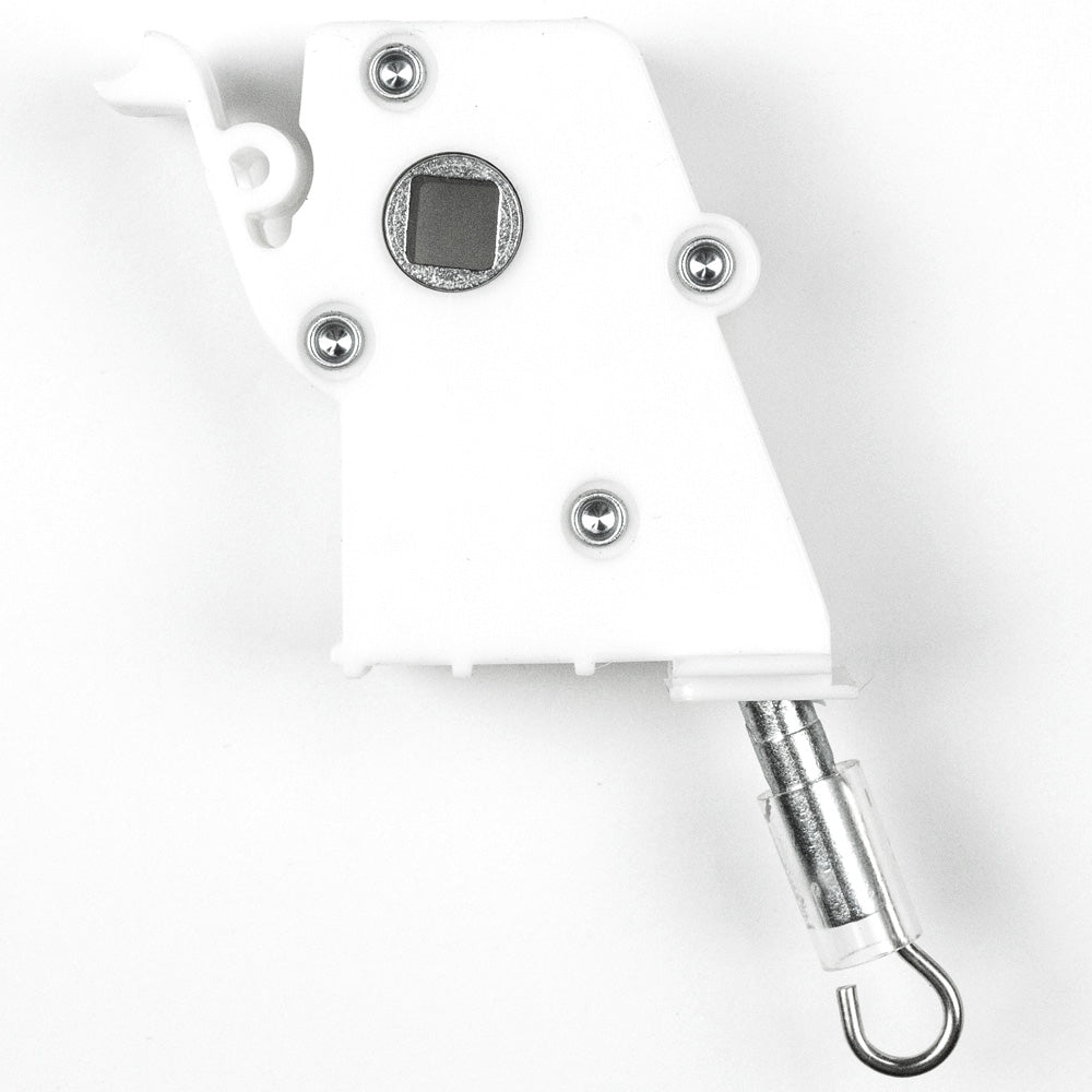  Heavy Duty High Profile Wand Tilt Mechanism with a 1/4" Square Hole for Horizontal Blinds - Large Foot 