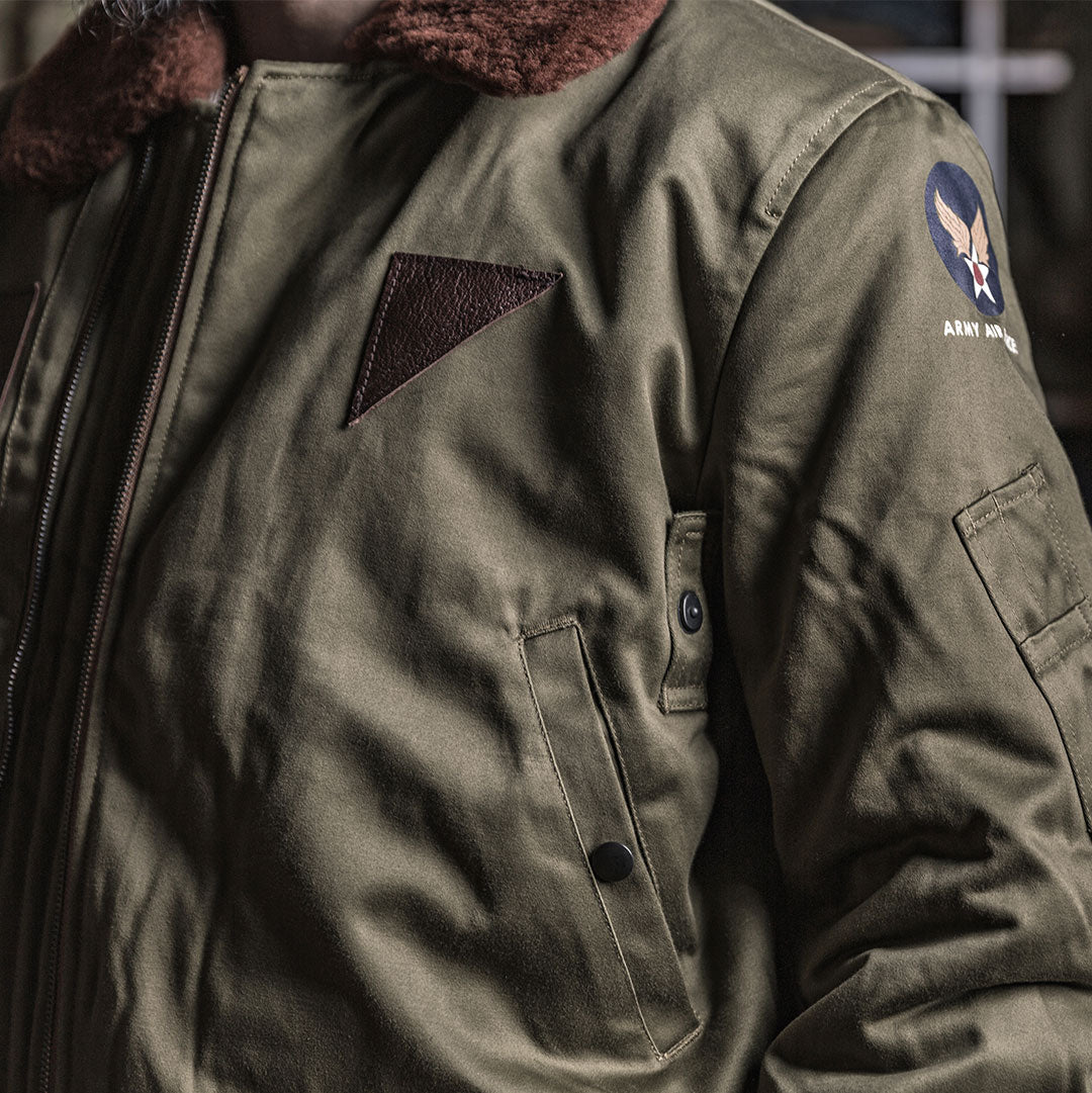 Bronson USAAF Type B-15A Flight Jacket 41 Bronson USAAF Type B-15A Flight Jacket -Bronson Elegant Shop 03 57b594b6 de16 40b8 b258 e52aef30a0d4