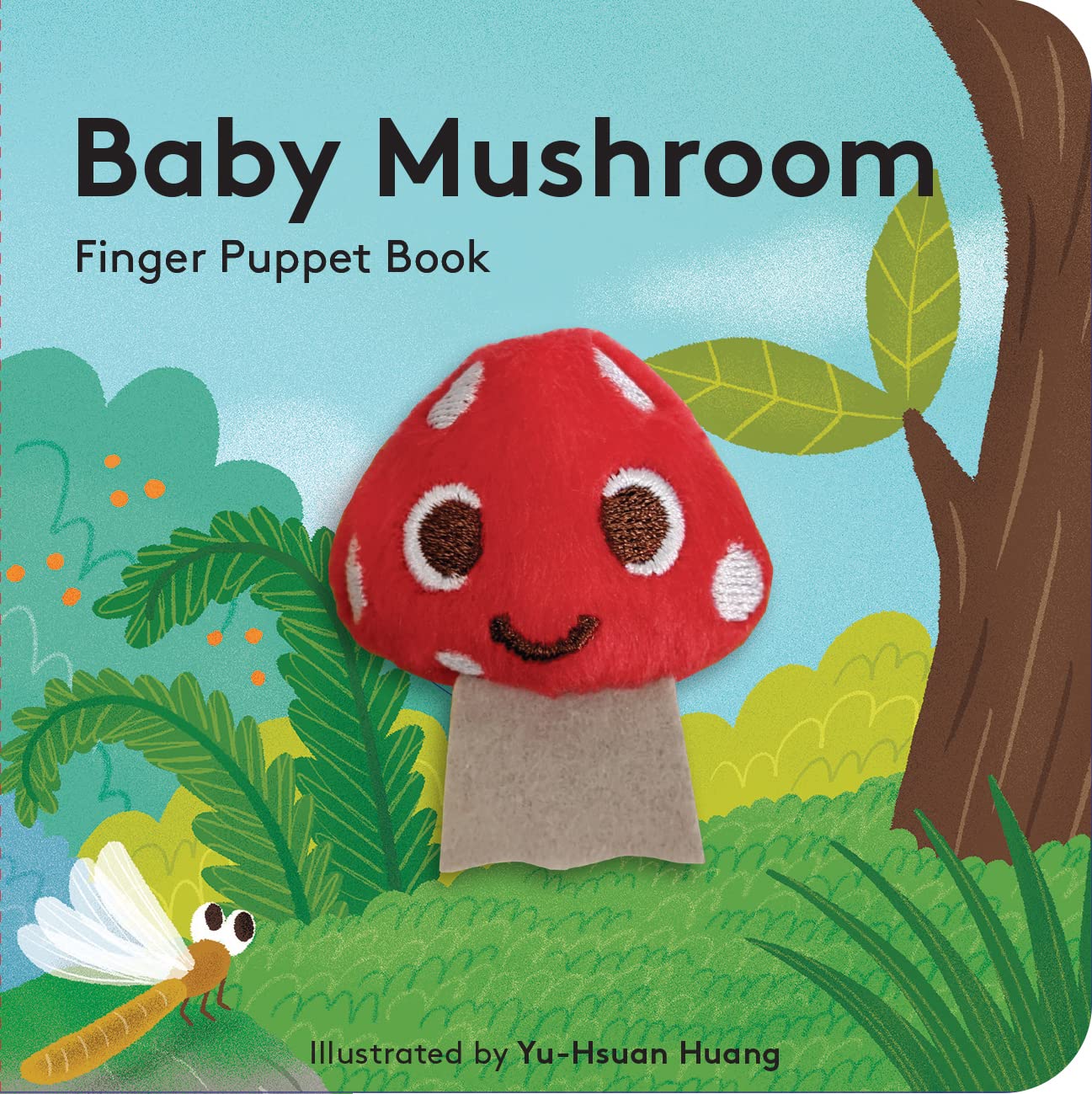 Baby Mushroom Finger Puppet Board Book