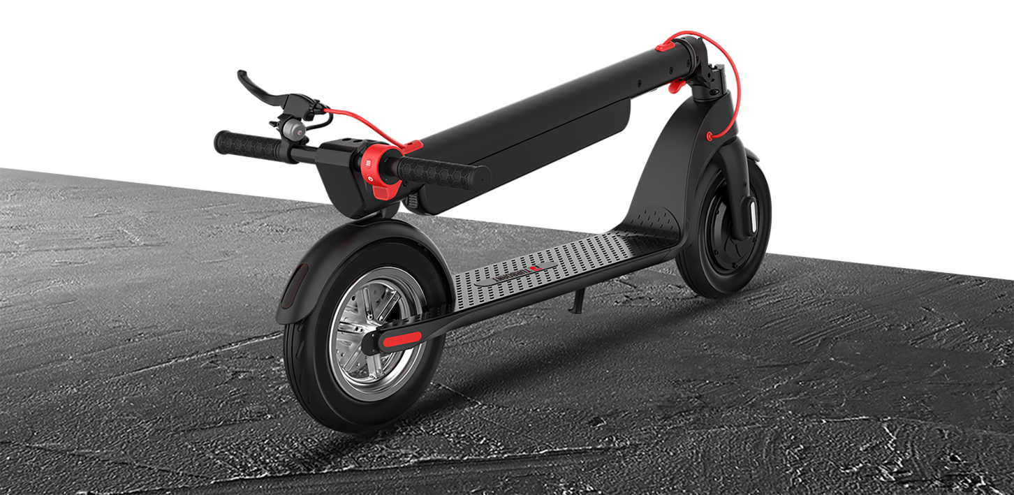 Turboant X7 Pro escooter commuter scooter with 10 ah replacement battery folding escooter