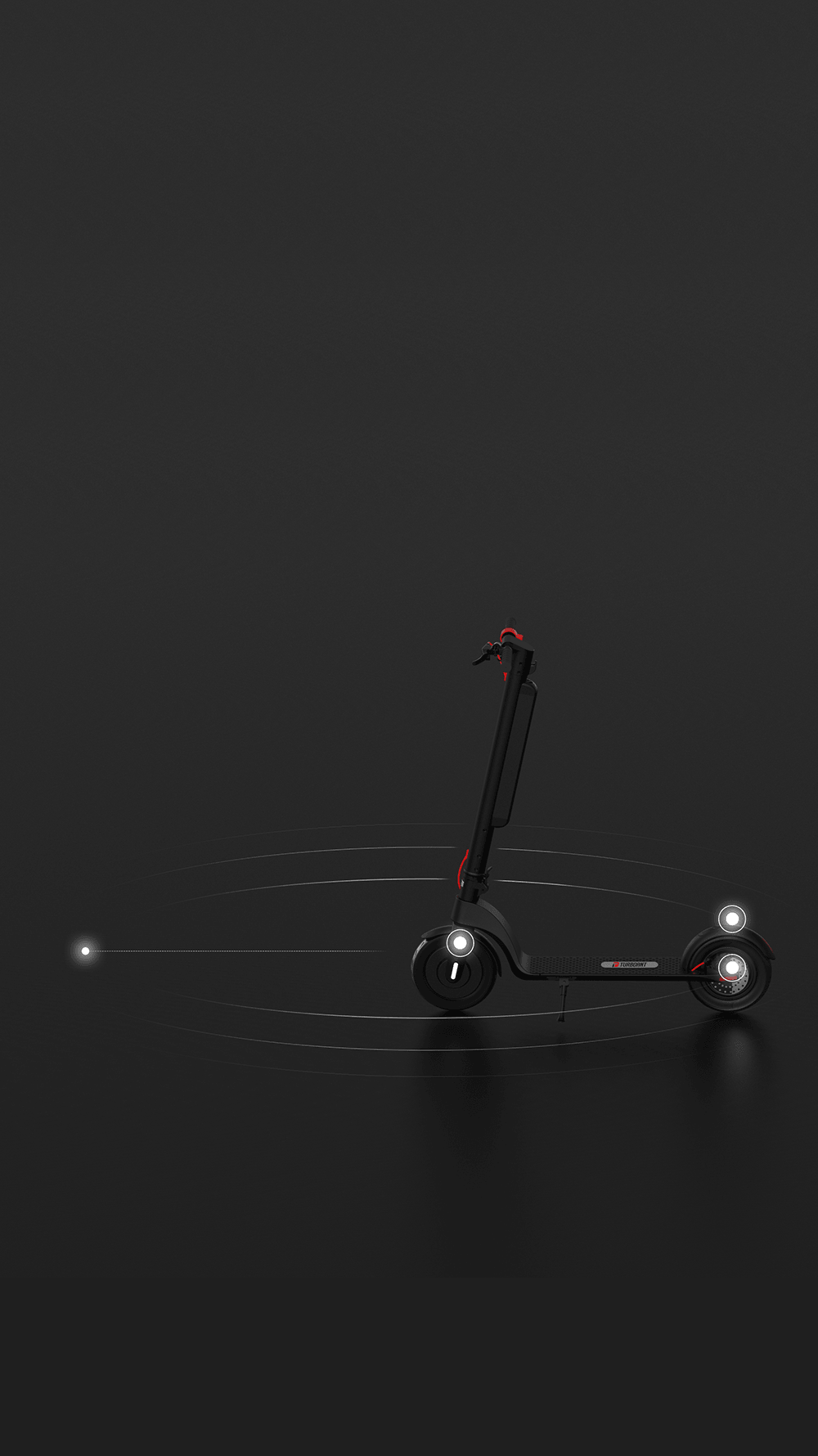 TurboAnt X7 Pro folding electric scooter for adults , easily assemble and fold
