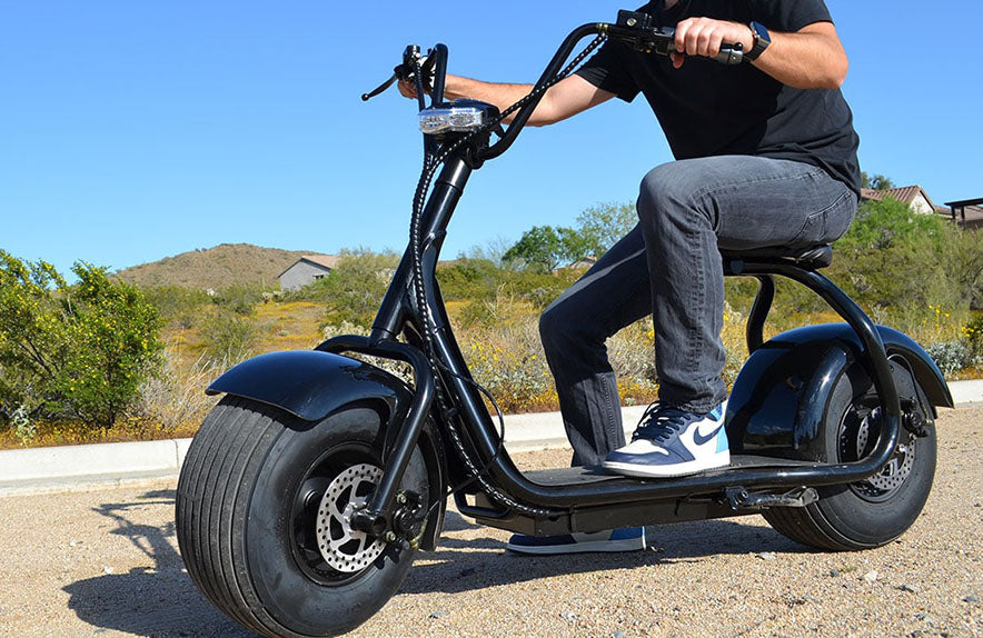 electric scooter with fat tire