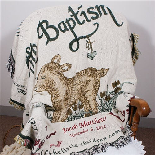 Keepsake Baptism Blanket