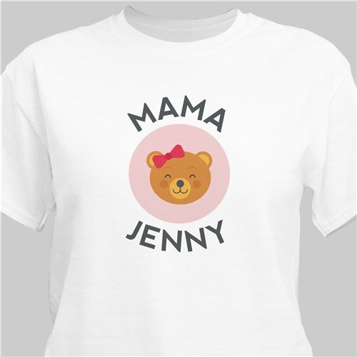 Mama Bear Personalized T-Shirt
