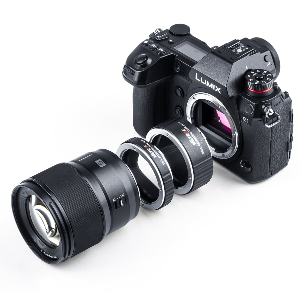 Viltrox L-mount Macro Extension Tube Ring Match with Panasonic Leica Sigma L-mount Cameras