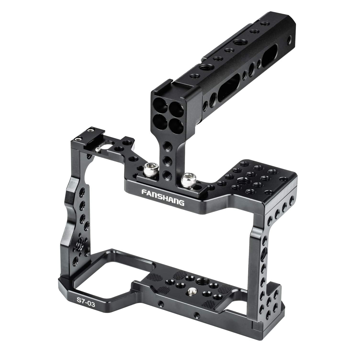 Viltrox FANSHANG Aluminum Camera Cage Film Movie Making Kit Rig Stabilizer+Top Handle Grip for Sony