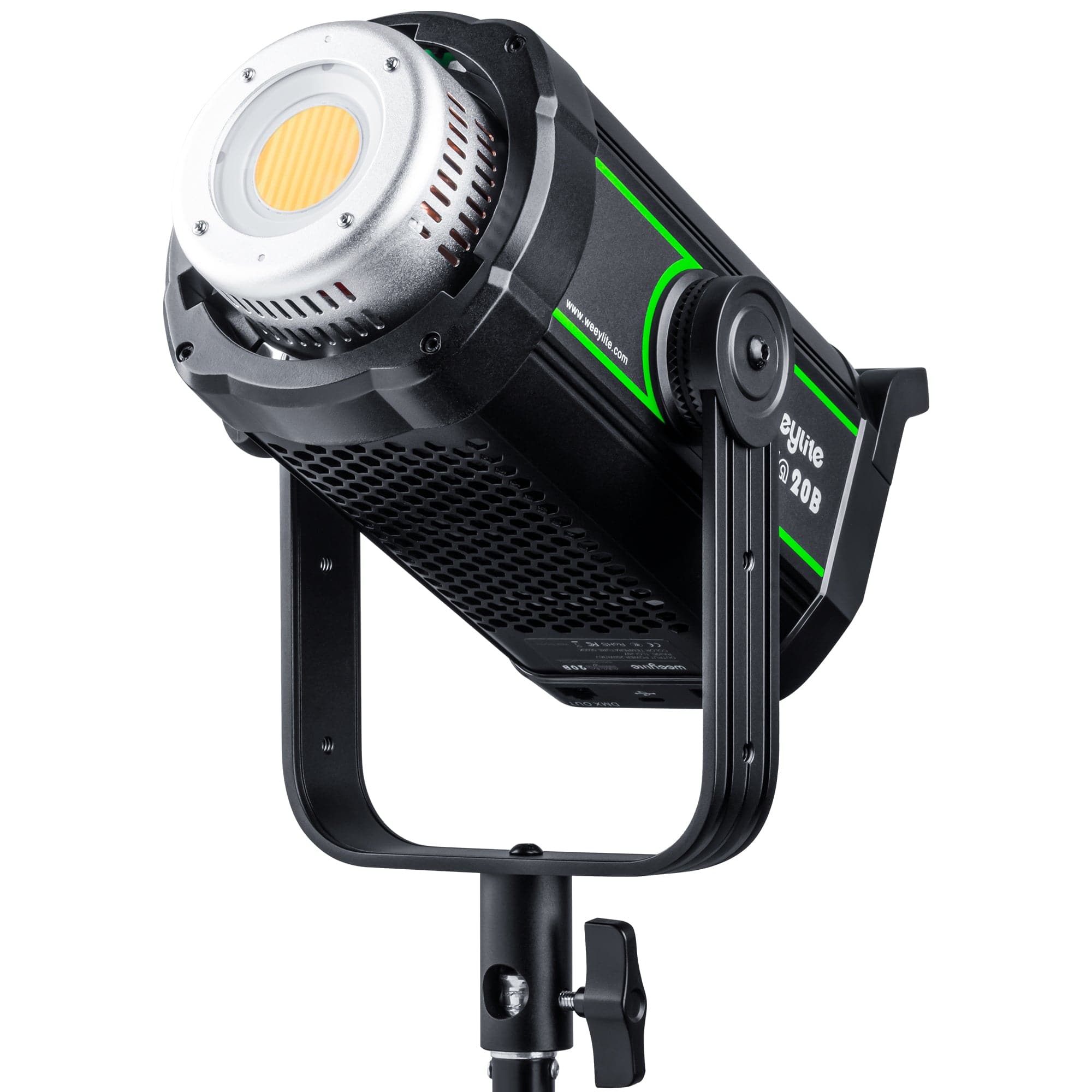 Weeylite ninja 20B 200W 2800K~6800K Bi-color COB Video Light with 10 Lighting Effects APP Control