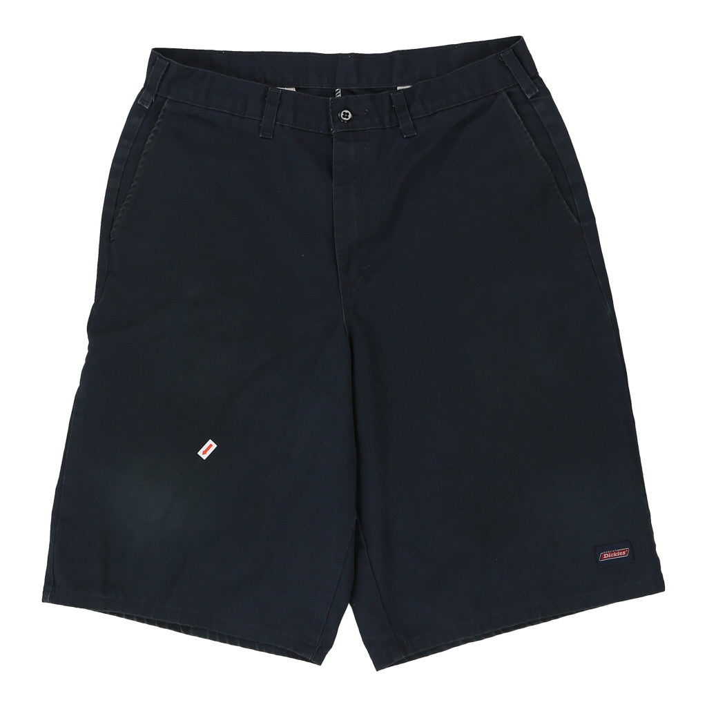 Dickies Shorts - 32W 12L Navy Polyester Blend