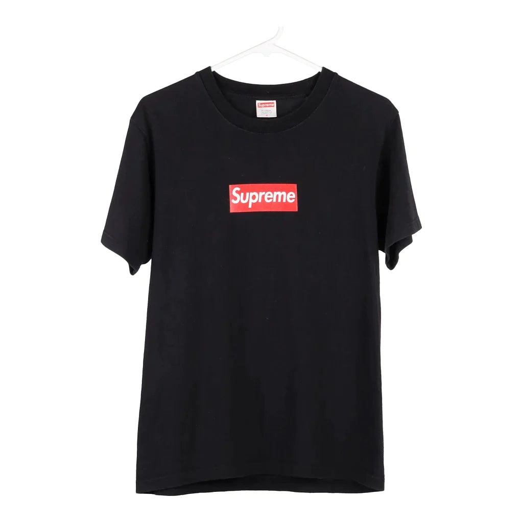 Supreme Spellout T-Shirt - Small Black Cotton